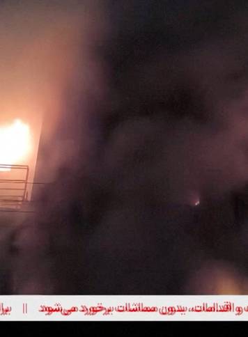 Aftermath of country-wide protests in Iran