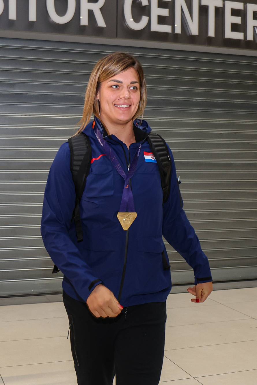 Zlatna Sandra Perković vratila se s Europskog atletskog prvenstva iz Muenchena