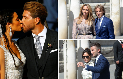 Oženio se Sergio Ramos: Stigli su Modrići, Kovačići, Beckham