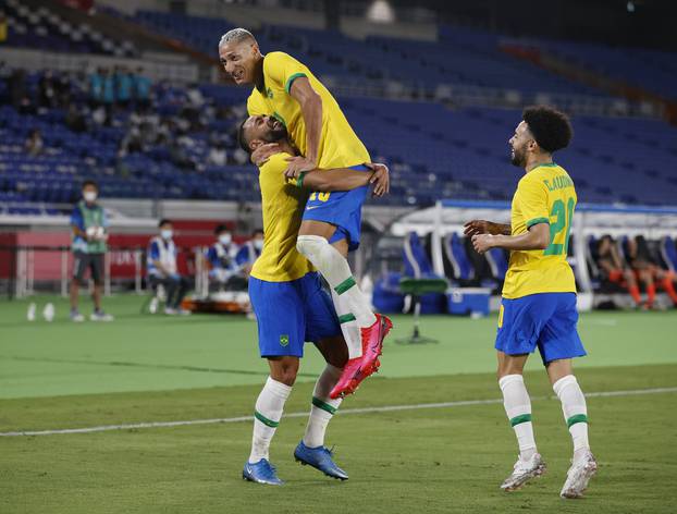 Soccer Football - Men - Group D - Brazil v Germany