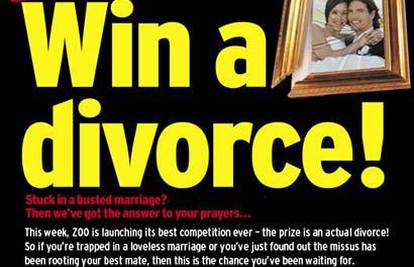Časopis nudi čitateljima plaćanje troškova razvoda