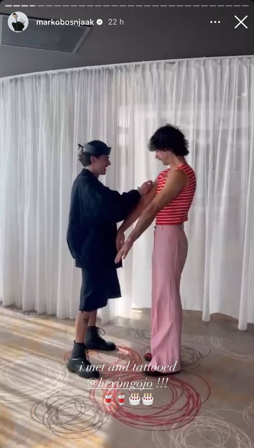 Marko Bošnjak zapjevao je u Amsterdamu, ali mu kladionice ne idu u korist. Evo i što je nosio