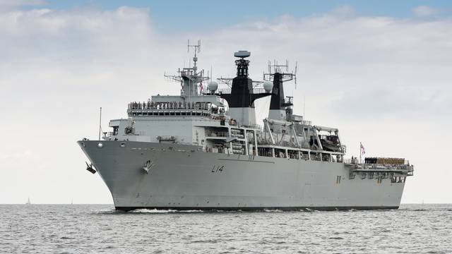 HMS Albion in Kiel