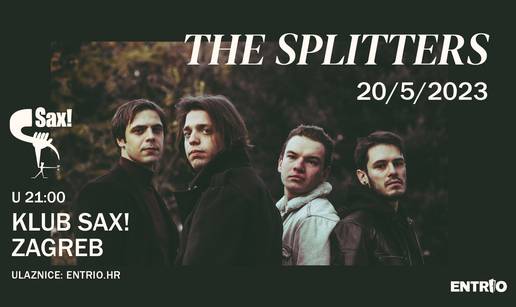 The Splitters 20. svibnja u Saxu predstavljaju novi album "Role filmova"