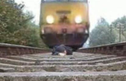 Snimio kako vlak prelazi preko njegovog tijela