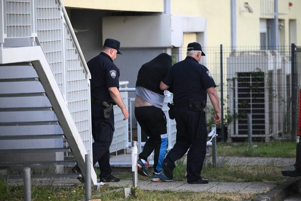 Zagreb: Dovo&dstrok;enje osumlji&ccaron;enika za ubojstvo u Dubravi 