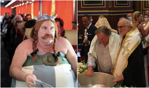 Krstio se Obelix: Depardieu se odrekao Sotone, presretan je