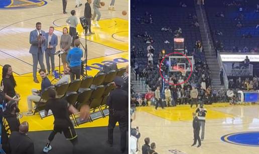 VIDEO Stephen Curry zabio koš s nevjerojatne udaljenosti! Pogledajte ovu majstoriju