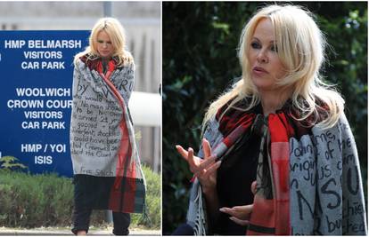 Pamela Anderson je posjetila Juliana Assangea u zatvoru