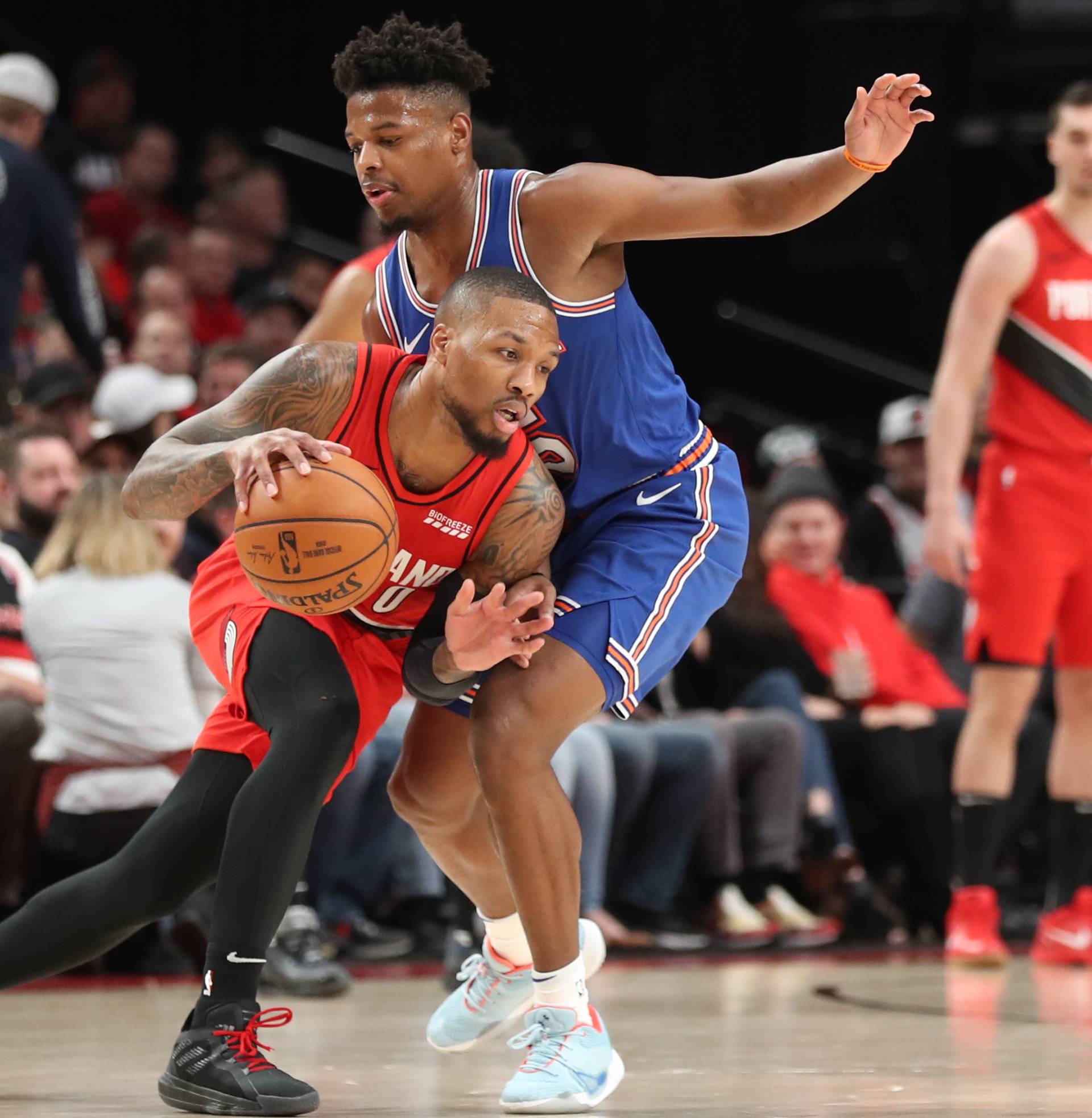 NBA: New York Knicks at Portland Trail Blazers