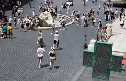 U Rimu izmjerena rekordno visoka temperatura od 41,8 °C
