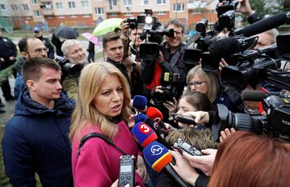 Liberalna odvjetnica pobijedila je u prvom krugu u Slovačkoj