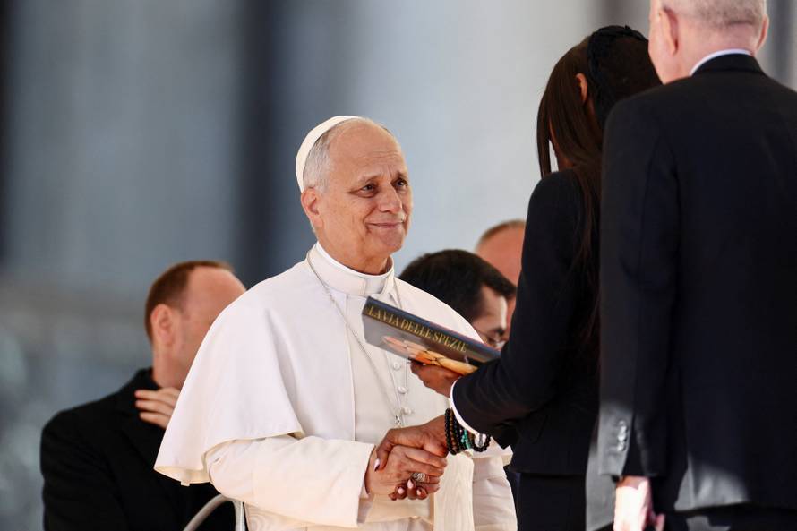 Pope Leo XIV holds general audience at the Vatican