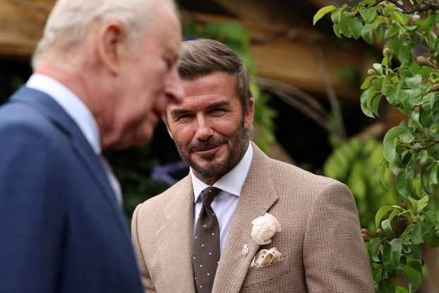 Britian's King Charles and Queen Camilla visit the RHS Chelsea Flower Show