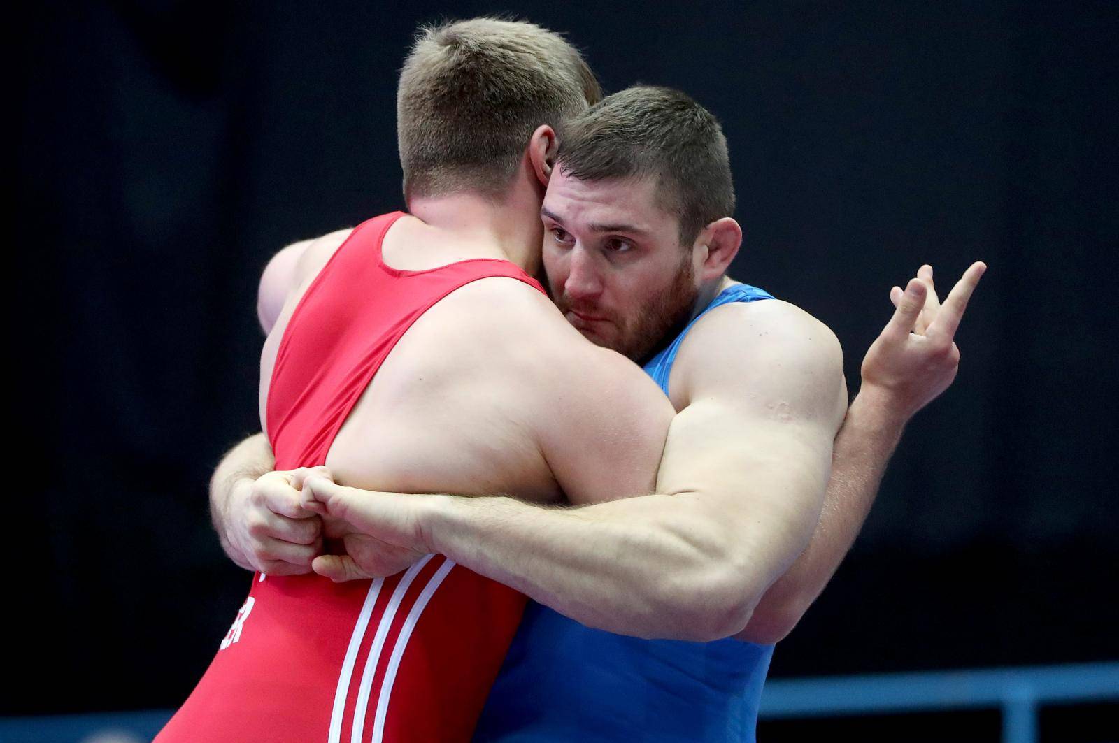 Zagreb: UWW Grand Prix Zagreb Open 2019., Marko KoÅ¡ÄeviÄ - Marc Josef Bonert