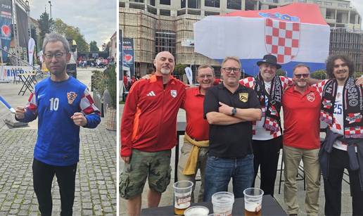 Za Hrvatsku u Varaždinu navija i Japanac: 'Vatrene' pratim od 2007. i  pobjede nad Engleskom