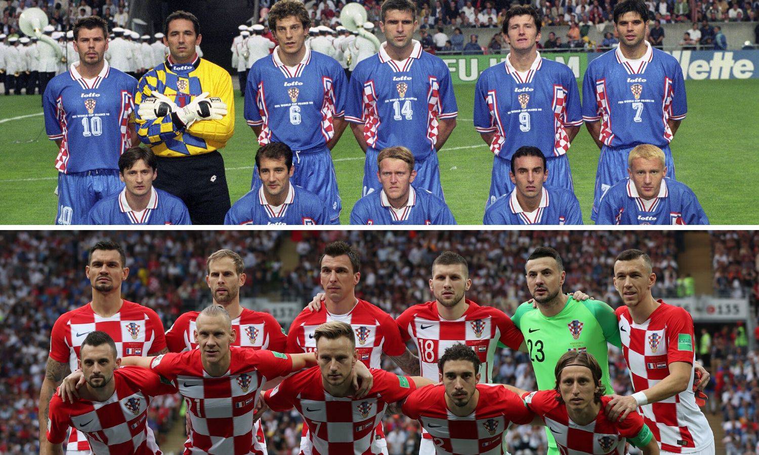 'Vatreni' 1998. ili pak 'vatreni' 2018.? Sastavite idealnu ekipu