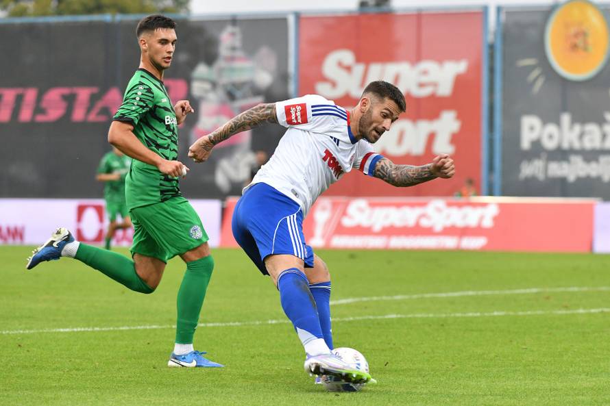 Koprivnica: Koprivnica i Hajduk sastali se u šesnaestini finala Hrvatskog nogometnog kupa