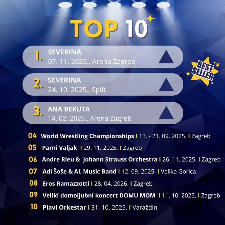 Već više od mjesec dana Severina drži rekord najprodavanijih koncerata