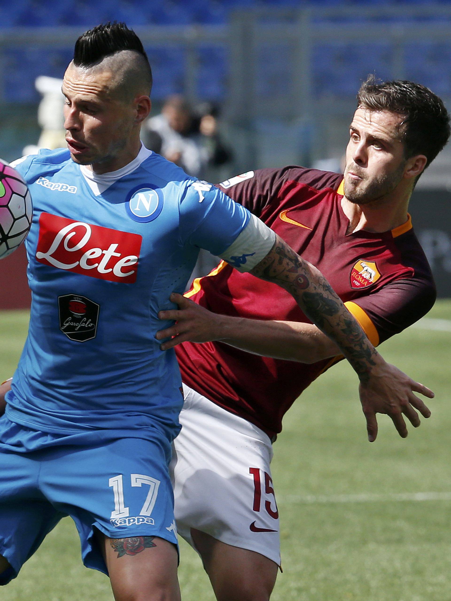 Football Soccer - AS Roma v Napoli - Italian Serie A