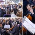 Zagrebački solisti zabavljali su građane na zagrebačkoj tržnici