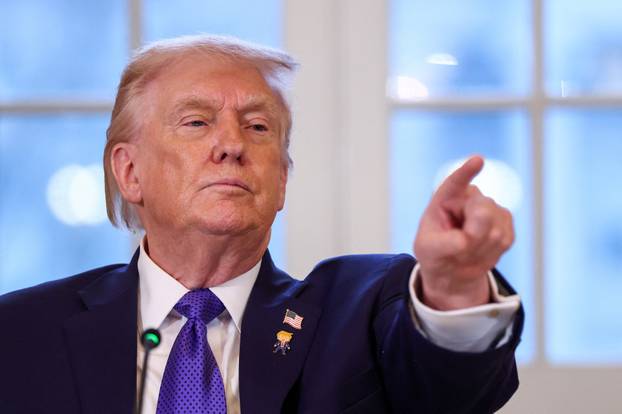 U.S. President Donald Trump at the White House in Washington, D.C.