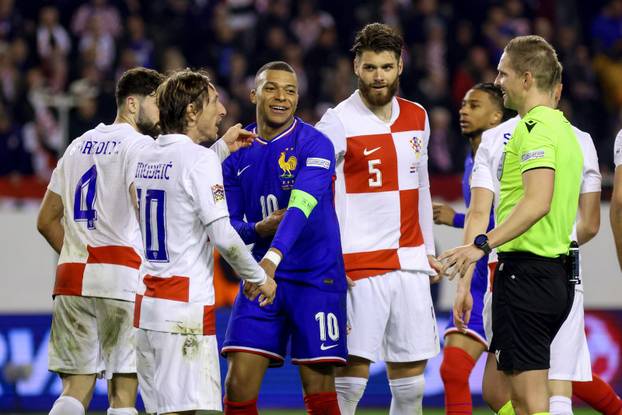 Prva utakmica &ccaron;etvrtfinala UEFA Lige nacija izme&dstrok;u Hrvatske i Francuske