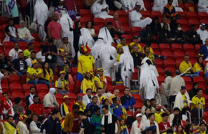 FOTO Katarci otišli s tribina i prije kraja susreta s Ekvadorom