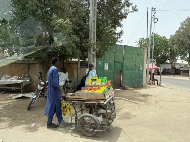 Street scene in N'Djamena