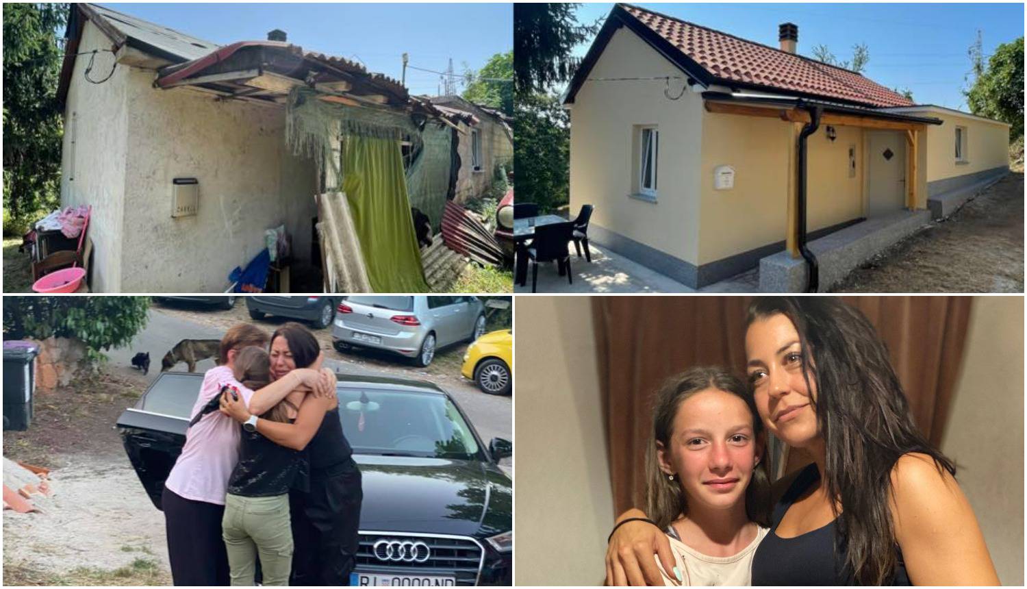 Sretan kraj humanitarne akcije Nikite iz 'Večere za 5': Kuća Ene i njezine mame sad je kao nova