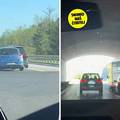 Nevjerojatno i opasno. Vozili na A1 kao da su u GTA: 'Htjeli su se izgurati, skoro udarili u ogradu'