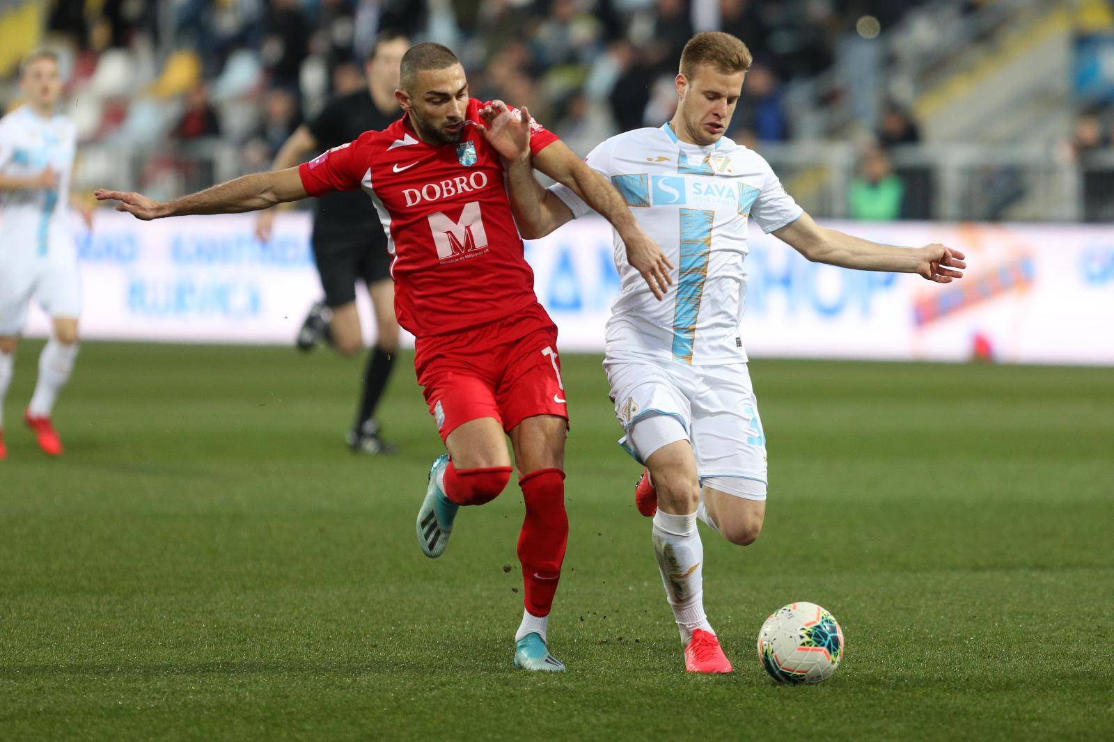 Rijeka i osijek sastali se u 23. kolu HT Prve lige