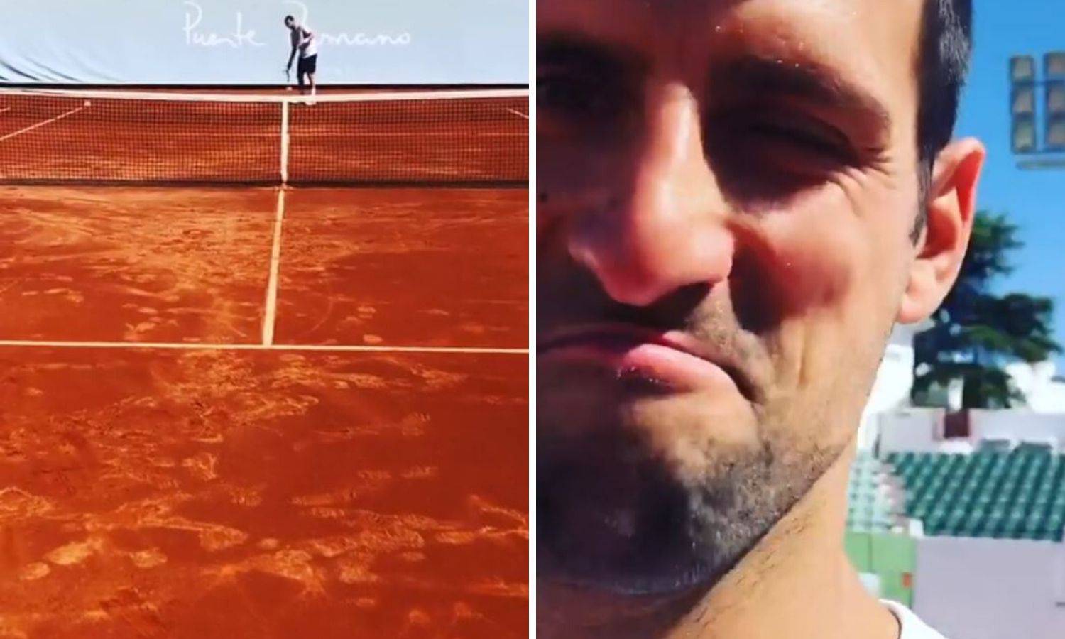 Đoković igrao tenis, Španjolci se uzbunili: Nije smio trenirati