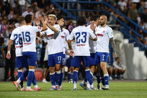 Posušje - Hajduk 0-1: Majstorski gol Splićana u tri poteza odlučio dvoboj. Silić briljirao na golu