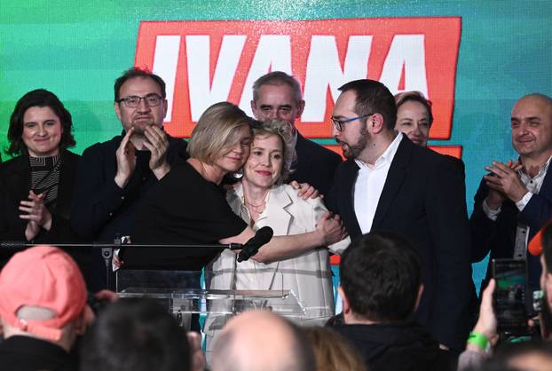 Zagreb: Ivana Kekin obratila se medijima nakon rezultata predsjedničkih izbora