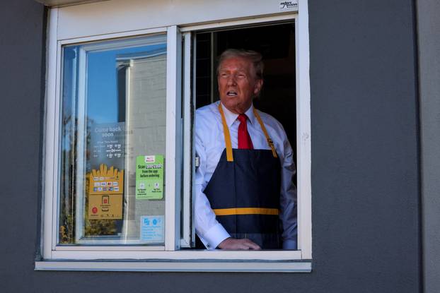 Republican presidential nominee and former U.S. President Donald Trump campaigns in Pennsylvania