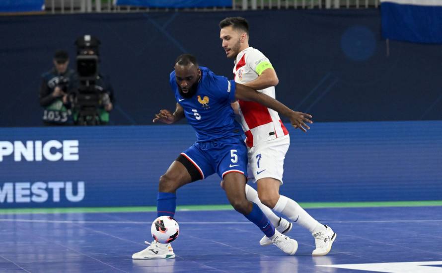 Ljubljana: Francuska - Hrvatska u borbi za broncu