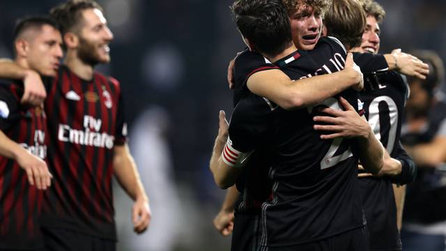 Football Soccer - Juventus v AC Milan - Italian Super Cup Final