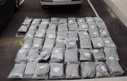 FOTO Kakav ulov u Splitu: Kod dilera našli više od 80 kila trave