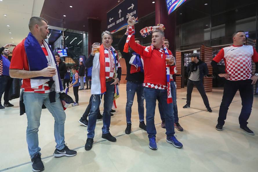 Graz: Hrvatski navijači čekaju posljednji susret Hrvatske u skupini A