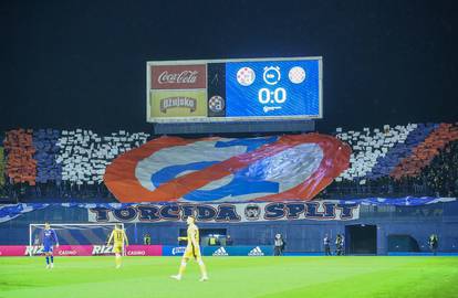 FOTO U Maksimir dolazi više od 2000 navijača Hajduka! Ovo su najbolje koreografije derbija...