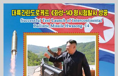 Kim Jong-un izdao markice o 'uspješnom testiranju raketa'