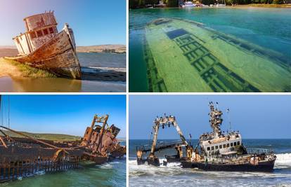 12 nevjerojatnih fotografija nasukanih olupina brodova