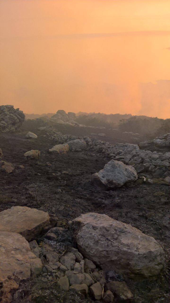 Gusti dim otežava gašenje kod Nacionalnog parka Sj. Velebit