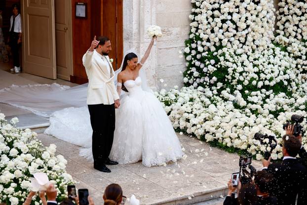 Manchester City goalkeeper and italy captain Gianluigi Donnarumma marries Alessia Elefante in Locorotondo