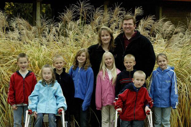 The McCaughey septuplets turn eight