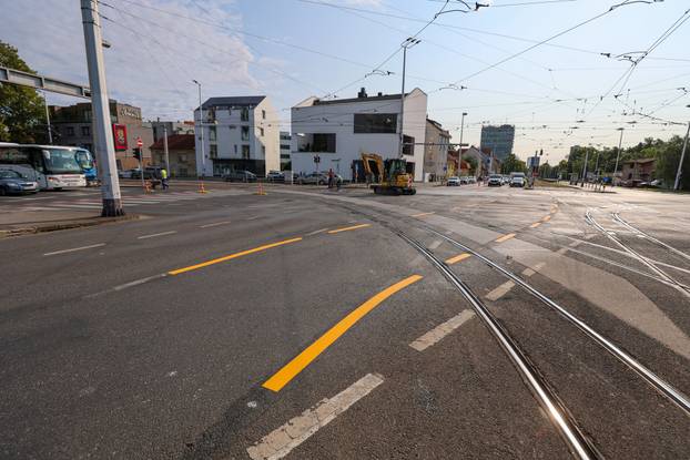 Zagreb: Počeli radovi na križanju Ulice grada Vukovara i Avenije Marina Držića