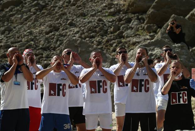 ARHIVA: Utakmica na dnu isušenog Modrog jezera koje danas doseže rekordan vodostaj