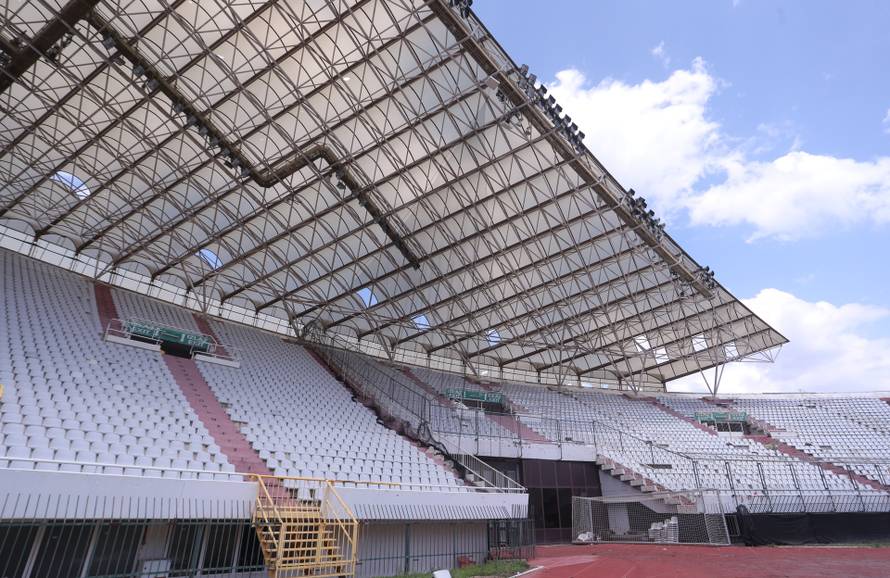 Poljud oštećen u oluji koja je poharala Split