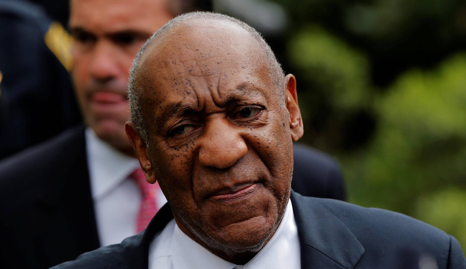 Actor and comedian Bill Cosby departs after the fourth day of Cosby's sexual assault trial at the Montgomery County Courthouse in Norristown, Pennsylvania